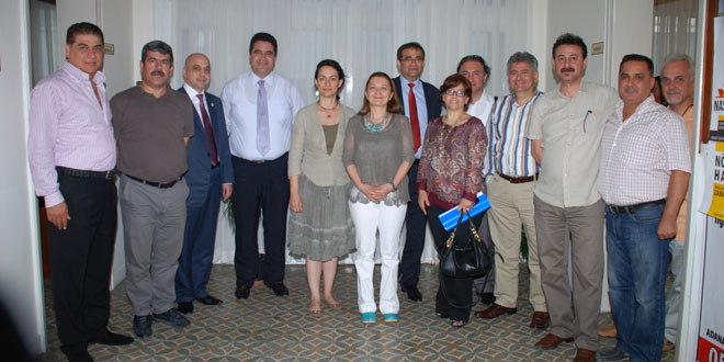 Adana Eczacı Odası Yönetim Kurulu Başkanı ve Üyeleri Odamıza Ziyarette Bulundular
