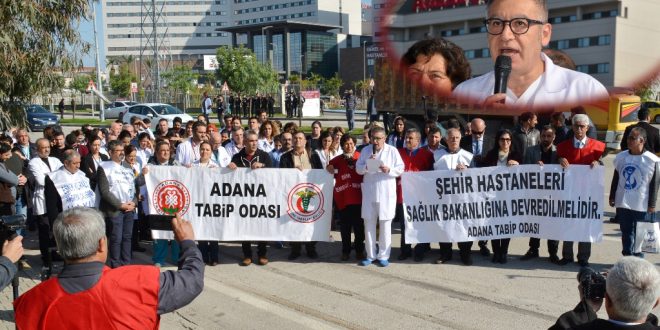 Basın Açıklaması-Adana Şehir Hastanesinde Dağıtılan Döner Sermaye Azlığı
