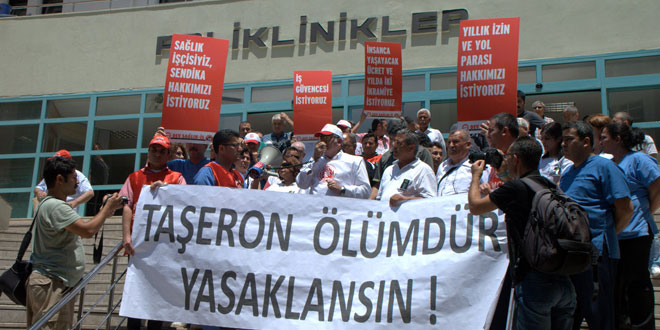 Taşeron Ölümdür, Yasaklansın