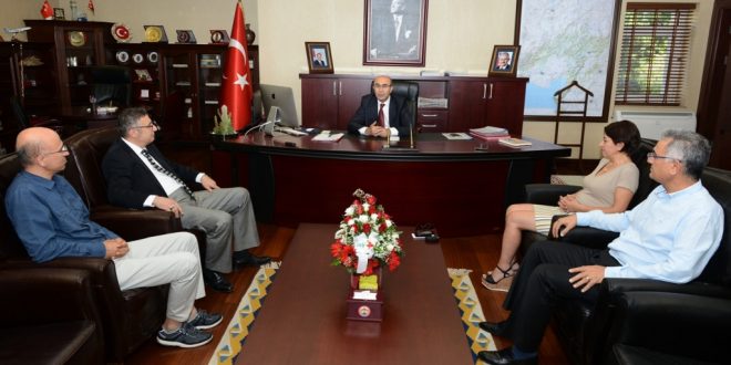 Adana Valisi Mahmut Demirtaş’a Nezaket Ziyareti