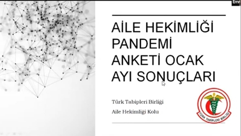 TTB “Aile Hekimliği Pandemi Anketi Ocak 2021” Sonuçlarını Paylaştı