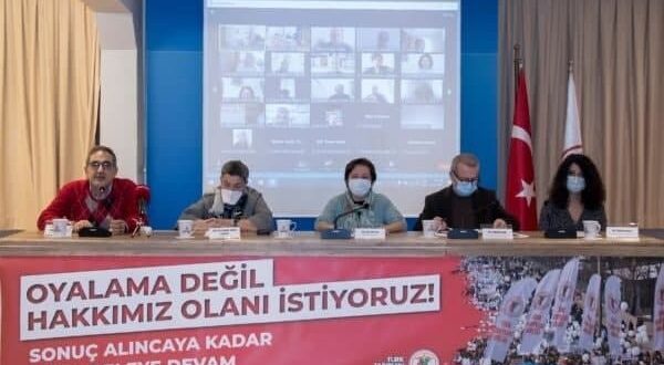 TTB ve Tabip Odaları: Oyalama Değil, Hakkımız Olanı İstiyoruz! Sonuç Alıncaya Kadar Mücadeleye Devam!