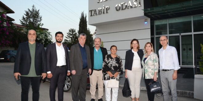 Demokrat Parti Genel Başkan Yardımcısı İlay Aksoy, Doktorları Ziyaret Etti