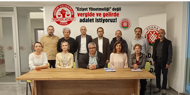 Sağlık çalışanları 37 haftadır Vergide Adalet İstiyor!