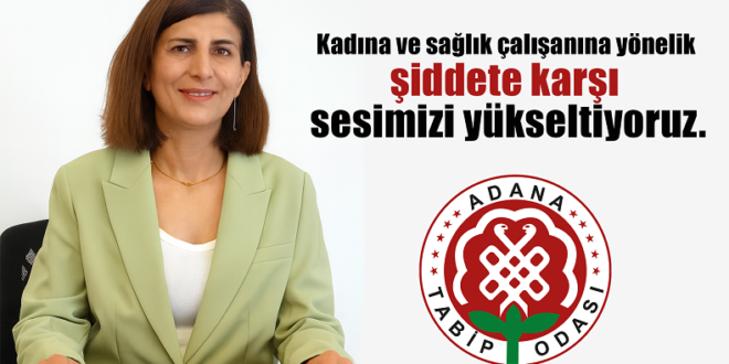 Dr. Aydın, “Şiddetin her türlüsüne karşıyız”